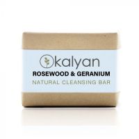 Kalyan Botanicals Rosewood & Geranium Cleansing Bar 100g