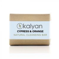 Kalyan Herbal Cypress & Orange Cleansing Bar 100g