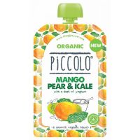 Piccolo Organic Mango, Pear & Kale with a dash of yoghurt 100g