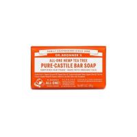 Dr Bronner Pure Castile Soap Bar Tea Tree 140g