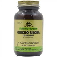 Solgar Ginkgo Biloba Leaf Extract 60s