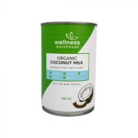 Wellness Organic Coconut Milk 17% Fat 400ml