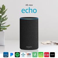 100% Original Amazon Echo (2nd Generation) with improved sound powered by Dolby and a new design available in stock