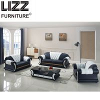 Leisure Home Furniture Genuine Leather Sectional Sofa