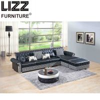 Living Room Furniture Modern Home Leather Sofa Set