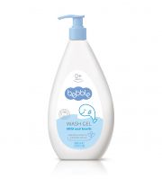 Bebble Baby Wash Gel 400 ml Bottle with Tube, Made in the EU