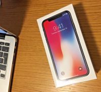 Unlocked USED IPHONE X 64GB Silver Factory Sealed Phone