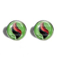 Pokemon Tyranitarite Mega Stone Cufflinks Cuff links Fashion Jewelry Tyranitar Cosplay Charm