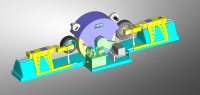 Radial Fatique Test Machine For Alloy Wheels