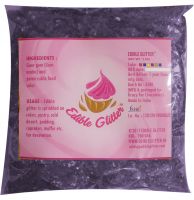 purple edible glitter