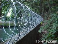 Razor wire, Razor barbed wire, Razor wire fence