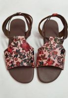 Ladies Fancy Sandal Designer Flowernprint Shoe Sandal Shoe Sandal For Ladies