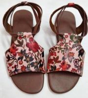 Ladies Fancy Sandal Designer Flowernprint Shoe Sandal Shoe Sandal For Ladies