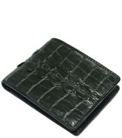 Crocodile leather wallets for men