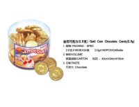 Gold Coin Chocolate Candy 2.5g
