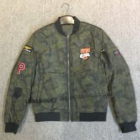 camouflage men bomber jacket withcrib