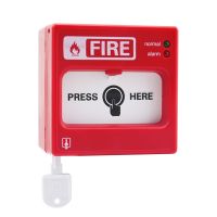 Conventional fire alarm resettable manual call point
