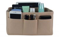 Felt Container Cosmetic Bag Organizer Storage Box Bag Organizing Hand Bag Makeup Bag Thanksgiving Gift