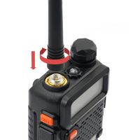 Dual Band Vox Walkie Talkie Baofeng Uv-5r Dual Display Dual Standby Transceiver 65-108mhz Fm Radio With 1800mah Battery
