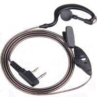 1pin 2.5mm Black Aluminum Foil Earpiece Earphone Headset For Motorola Talkabout Cobra Walkie Talkie Two Way Radio T6200c 