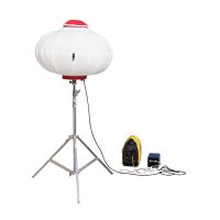 Portable 3.2m mast height Tripod balloon lighting towers with 250w led