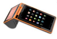 ZKC901 7&amp;quot; Touch screen Android handheld pos machine support QR code scanner WIFI Camera thermal printer and FREE SDK