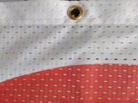 Mesh fabric banner,backdrop banner, outdoor mesh banner