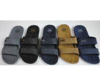 2017 wholesale PVC customer slide sandals men slippers