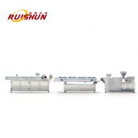 Medical connecting tube extruder machine