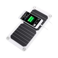 7W 6V Portable Flexible Solar Charger with USB port for Electrical Devices