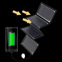 36W 5V Folded Flexible Solar Pack Charger with USB charging port