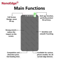 Nano Privacy Anti Spy Screen Protector For iPhone X/8/8 Plus