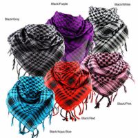 Kafiyah Arab Shemagh Arafat Scarves