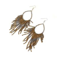 Summer Style Seed bead Tassel Earring For Women