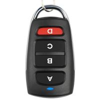 Metal four-button garage door omnipotent super copy Remote control key Access control universal copying Wireless remote control