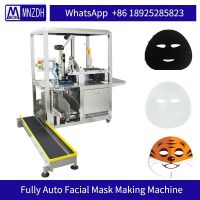High speed facial mask sheet folding &amp;amp; packing machine