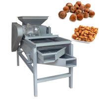 Almond huller walnut hulling shelling machine