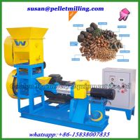 Automatic Single Screw Poultry Chicken Fish Feed Animal Feed Processing Machine