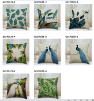 linen-like, original designs, cushion pillow - 100%polyester, 170gsm,