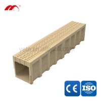 Factory price CE Monolithic polymer concrete trench drainage channel