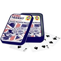 Playing cards tin box