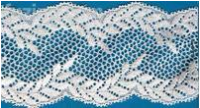 2.36" width lace trim for fashion lingerie