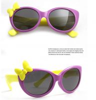 Butterfly Bowknot Kids Sunglasses Cartoon FDA CE UV400 Approved
