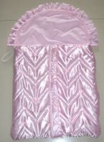 satin cot quilt/baby sleeping bags