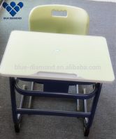 Factory cheap economical easy single desk and chair