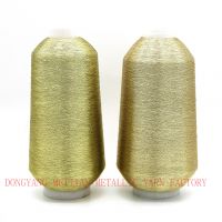 ST type metallic yarn 1552 and 7275 gold for embroidery