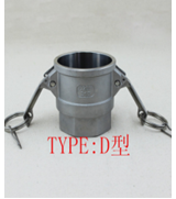 casting technic and stainless steel 316 material 2&amp;quot; camlock fittings type D