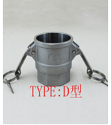 casting technic and stainless steel 316 material 2" camlock fittings type D