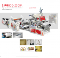 Yilian brand SJFM1300A Paper poly coating machine