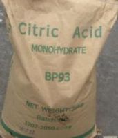 High quality Citric acid monohydrate CAS 5949-29-1